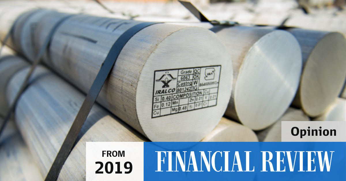 Australian aluminium is over